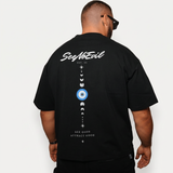 Lunar Phase Eye Classic Loose Boxy Tee