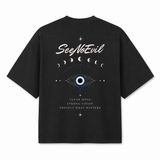 Moon Classic Loose Boxy Tee Black