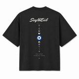 Lunar Phase Eye Classic Loose Boxy Tee