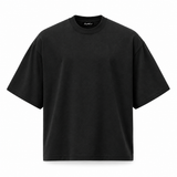Clear Vision Classic Loose Boxy Tee Black