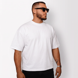 Clear Vision Classic Loose Boxy Tee White